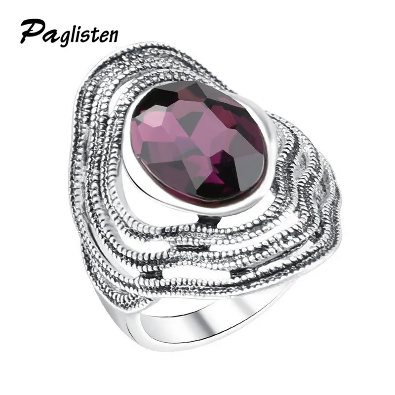New Retro Luxurious Inlaid Violet / Blue Crystal Ring Pierced Wave Faux Stone Statement Ring Celebrity Party Jewelry
New Retro Luxurious Inlaid Violet / Blue Crystal Ring Pierced Wave Faux Stone Statement Ring Celebrity Party Jewelry