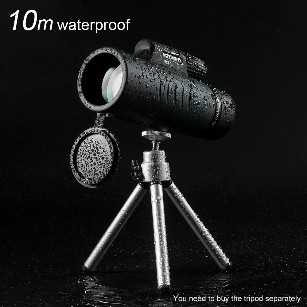 High Quality Telescope Monocular Telescope Hunting Optical Scope 10M Waterproof With Phone Holder Bag For Concert Sports Events
High Quality Telescope Monocular Telescope Hunting Optical Scope 10M Waterproof With Phone Holder Bag For Concert Sports Events