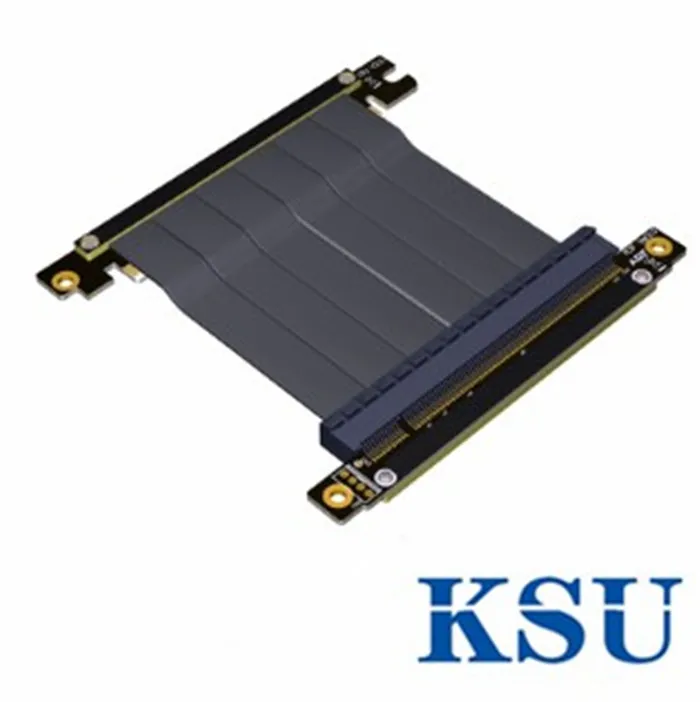 Удлинительный кабель PCI-express 3 0 16x к pcie x16 видеокарты для GTX1080ti RTX2080ti Titan XP radeon RX580 ITX A4