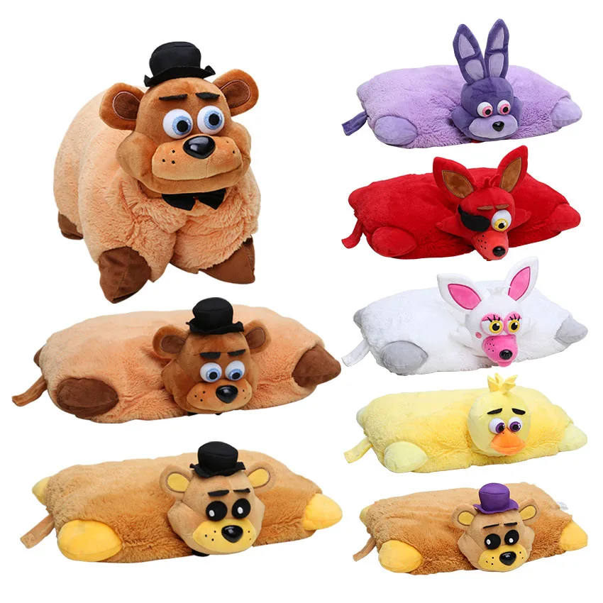 43cm*30cm plush Pillow fnaf Golden Freddy Fazbear Mangle chica bonnie foxy plush stuffed pillow doll toy
43cm*30cm plush Pillow fnaf Golden Freddy Fazbear Mangle chica bonnie foxy plush stuffed pillow doll toy
