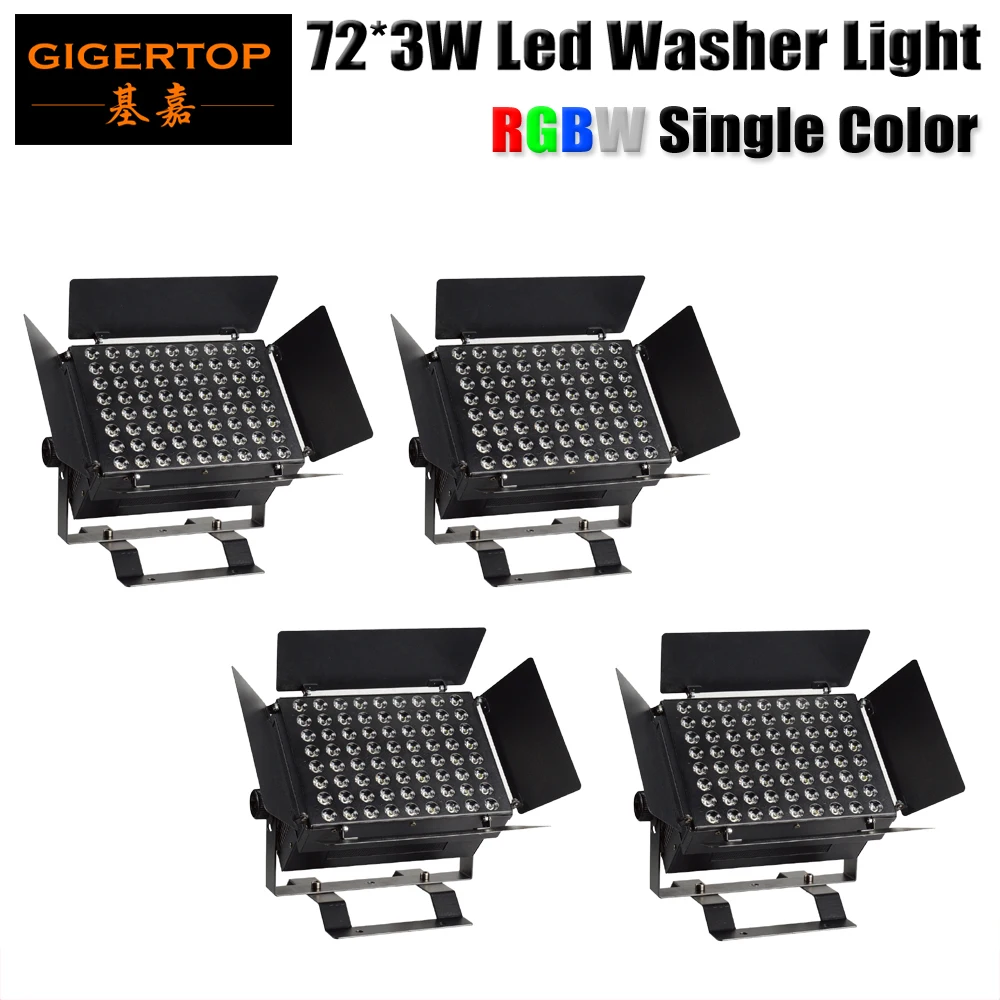 TIPTOP Stage Light 4XLOT 72x3W RGBW высокомощный светодиодный настенный светильник 3W X 72PCS (24Red, 24 Green, 24 Blue) 110В-240В
TIPTOP Stage Light 4XLOT 72x3W RGBW высокомощный светодиодный настенный светильник 3W X 72PCS (24Red, 24 Green, 24 Blue) 110В-240В