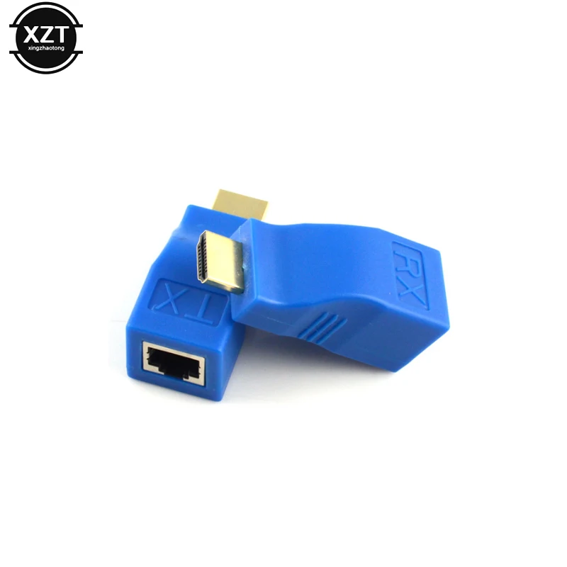 TX/RX HDMI-совместимый V1.4 30 м 4k удлинитель передатчик HD 1080P более Cat5e CAT6 Ethernet-кабель RJ45