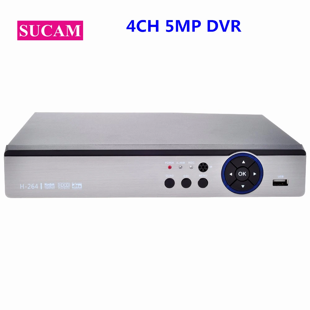 4CH 5 IN 1 5MP Digital Video Recorder Hybrid NVR 5MP AHD DVR Support 5MP AHD TVI CVI Analog IP Camera Support 3G Wifi PTZ
4CH 5 IN 1 5MP Digital Video Recorder Hybrid NVR 5MP AHD DVR Support 5MP AHD TVI CVI Analog IP Camera Support 3G Wifi PTZ