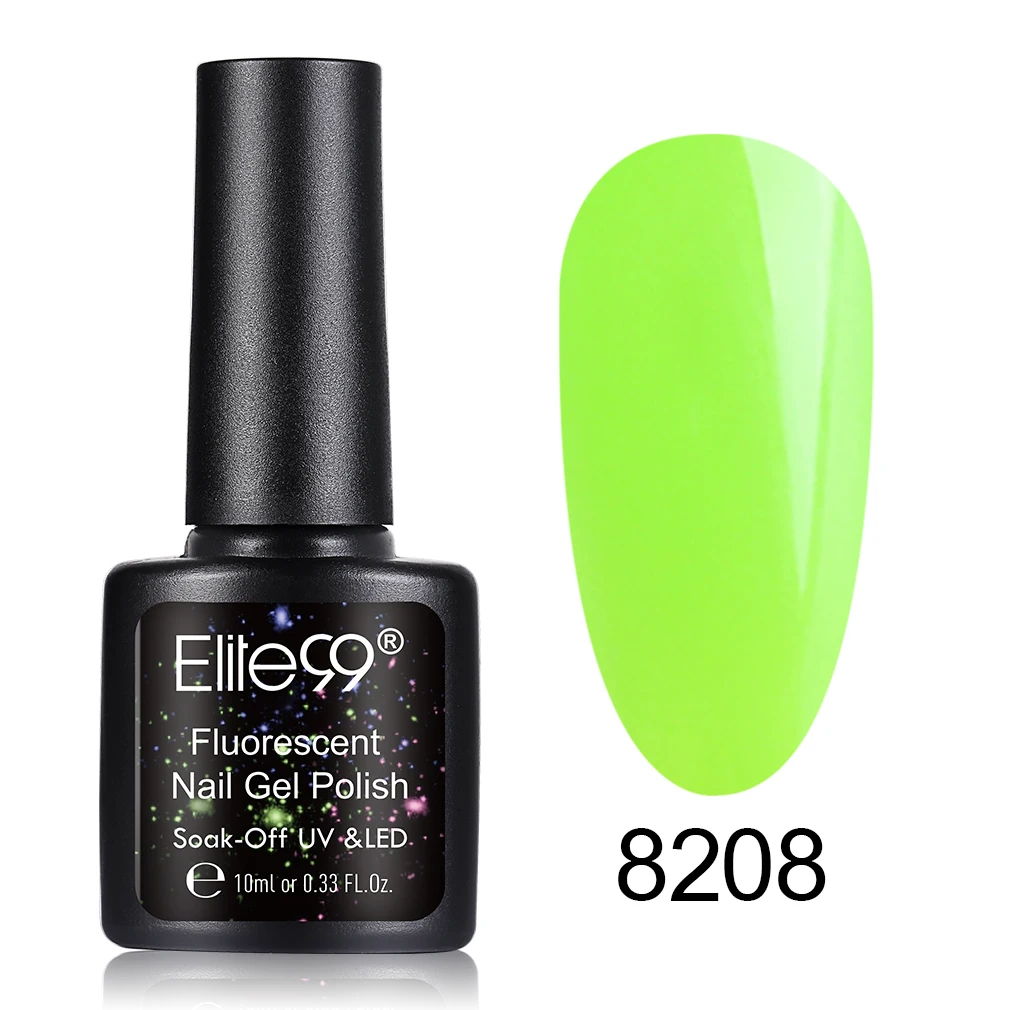Elite99 10ml Fluorescent Neon Gel Polish Soak Off UV Gel Nail Polish Semi Permanent Hybrid Varnishes Nail Art Lacquer Manicure
Elite99 10ml Fluorescent Neon Gel Polish Soak Off UV Gel Nail Polish Semi Permanent Hybrid Varnishes Nail Art Lacquer Manicure