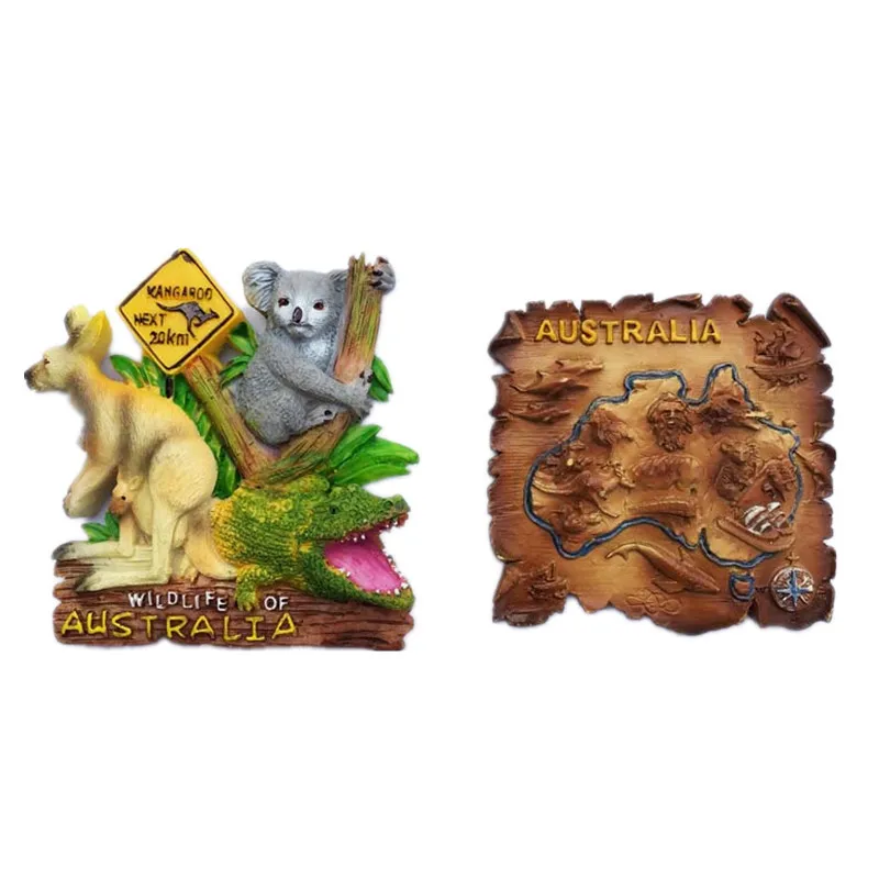 1pcs Australia Crocodile Kangaroo Koala Fridge Magnets Home Decoration Magnetic Refrigerator Sticker Travel Souvenirs
1pcs Australia Crocodile Kangaroo Koala Fridge Magnets Home Decoration Magnetic Refrigerator Sticker Travel Souvenirs