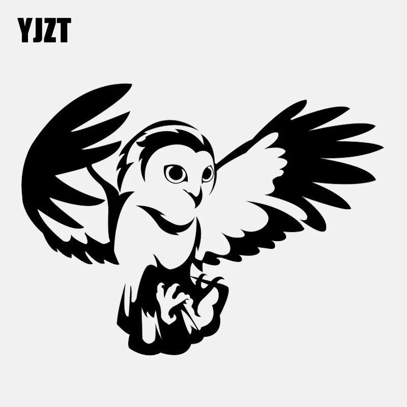 YJZT 12.9CM*9.7CM Personality Owl Flying Vinyl Black/Silver High Quality Car Sticker C22-0979
YJZT 12.9CM*9.7CM Personality Owl Flying Vinyl Black/Silver High Quality Car Sticker C22-0979