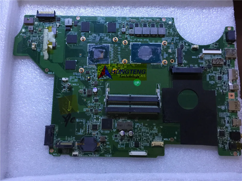 Подлинная версия: 1,0 для материнской платы ноутбука MSI GE62 GE72 PE60 PE70 DDR4 с процессором SR2FQ I7-6700HQ и тестом GTX960M ОК
Подлинная версия: 1,0 для материнской платы ноутбука MSI GE62 GE72 PE60 PE70 DDR4 с процессором SR2FQ I7-6700HQ и тестом GTX960M ОК