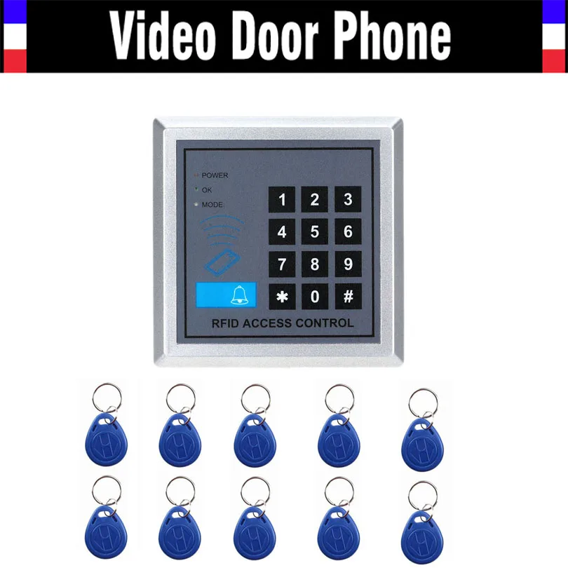 Access Control Controller Security System Kit Door Lock Access Control System 10 Key Fobs Home Offices Security System
Access Control Controller Security System Kit Door Lock Access Control System 10 Key Fobs Home Offices Security System