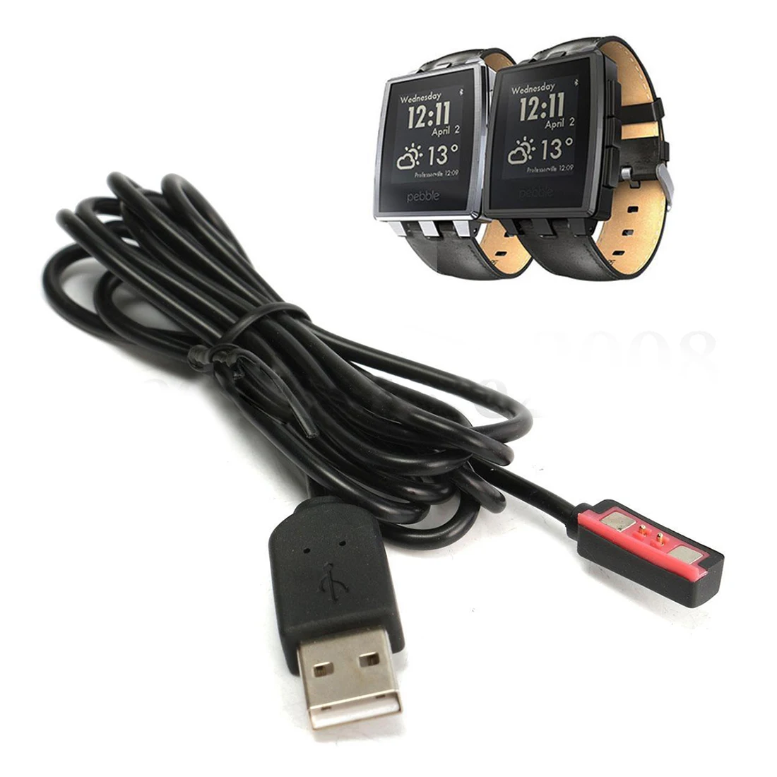 Лучшие предложения Новый USB Megnetic Кабель зарядного устройства для Pebble Steel 2 Смарт