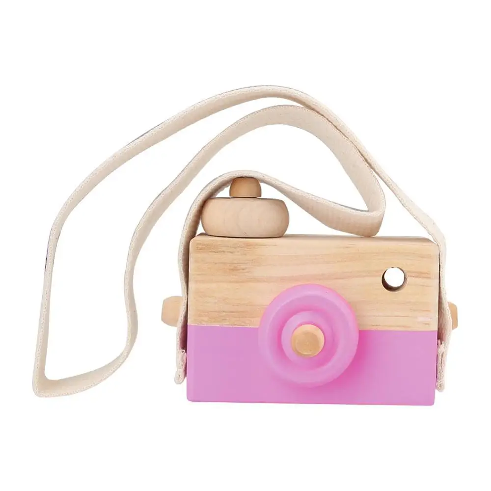 Детская деревянная камера с подвеской в скандинавском стиле|camera toy|wooden camera toybaby toy