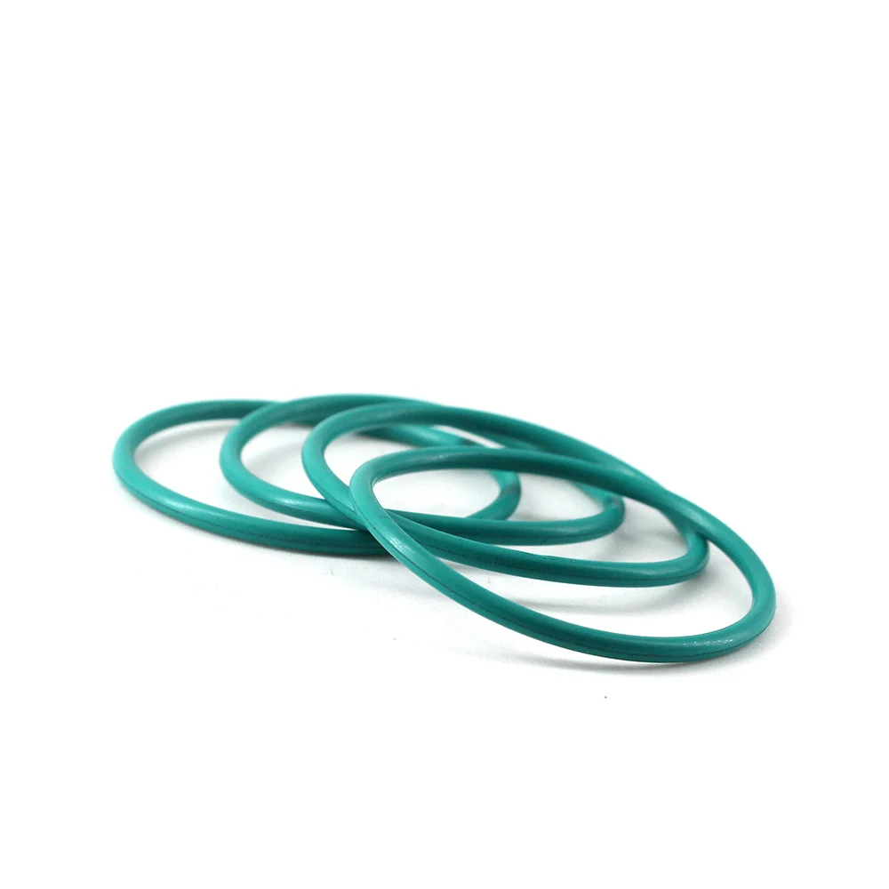 

10pcs Green FKM O Ring Seal 2.5mm thickness O Ring Sealing Gasket 24/25/26/24/43/44/45mm OD 70SH Hardness O Ring Seal Washer