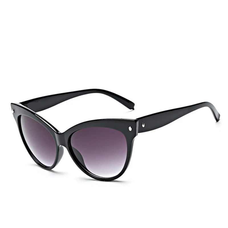 Женские винтажные солнцезащитные очки Elbru Классические в стиле ретро с кошачьим