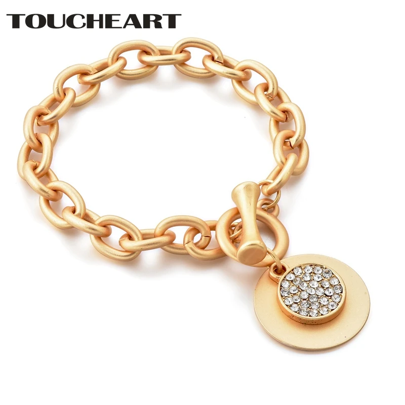 TOUCHEART Gold Round Cuff Bracelets Bangles Charms For Girls&Women Bracelet Silver Jewelry Stainless Steel Bracelets SBR190059
TOUCHEART Gold Round Cuff Bracelets Bangles Charms For Girls&Women Bracelet Silver Jewelry Stainless Steel Bracelets SBR190059