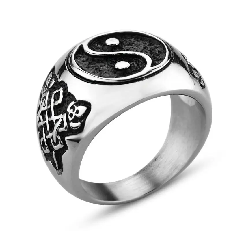 Amazing Design Yin And Yang Ring 316L Stainless Steel Cool Fashion Mens Chinese Yin Yang Ring
Amazing Design Yin And Yang Ring 316L Stainless Steel Cool Fashion Mens Chinese Yin Yang Ring