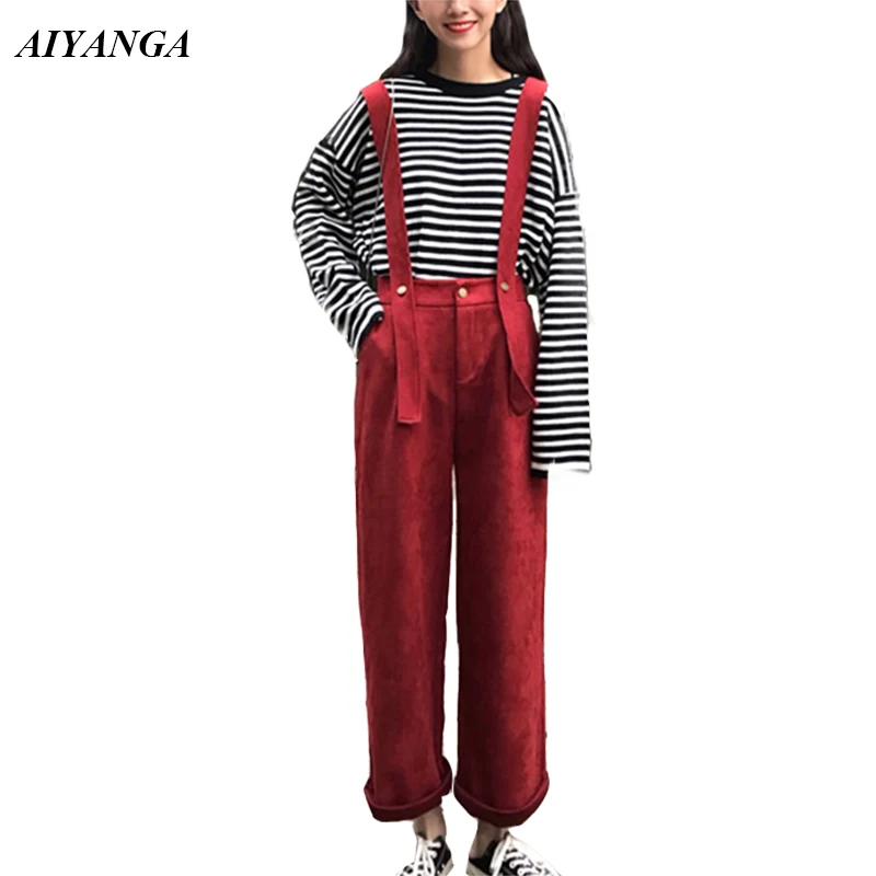 2018 Christmas Strap Pants For Women Faux Suede Trousers Autumn Winter Wide Leg Pants Women High Waist Fashion Casual Pant
2018 Christmas Strap Pants For Women Faux Suede Trousers Autumn Winter Wide Leg Pants Women High Waist Fashion Casual Pant