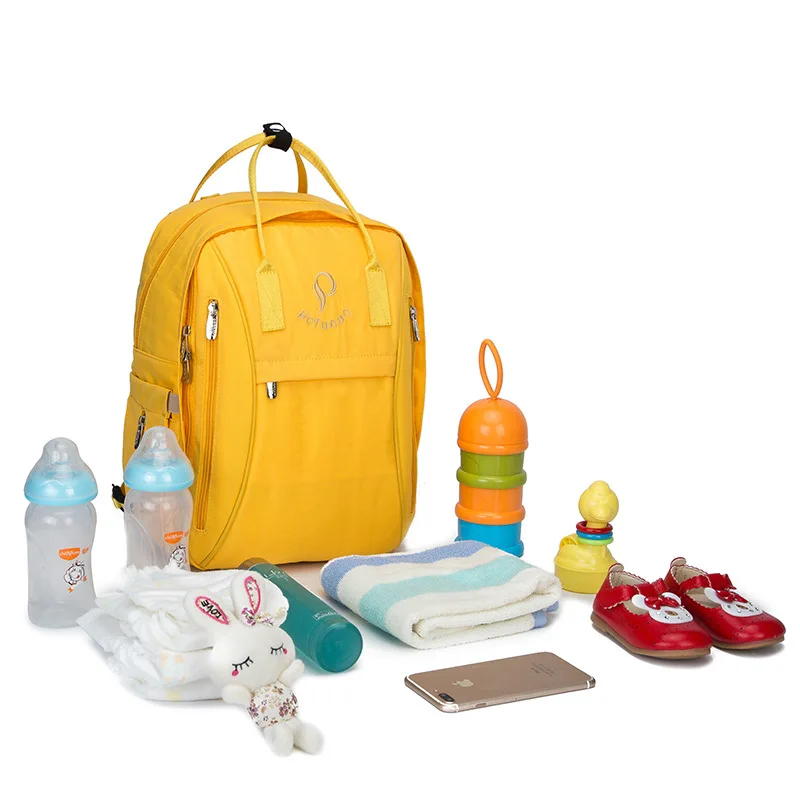 Functional Large Capacity Mommy Mother Dad Diaper Bags Multi-Pocket Backpack Nappy Bag For Bottle Outdoor Infant Baby Diaper Bag
Functional Large Capacity Mommy Mother Dad Diaper Bags Multi-Pocket Backpack Nappy Bag For Bottle Outdoor Infant Baby Diaper Bag