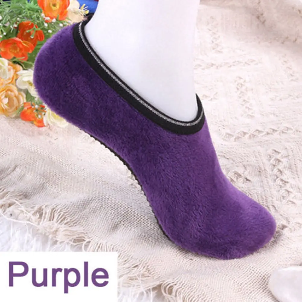 Fashion Women Winter Indoor Floor Socks Nonslip Ankle Soft Low Cut Warm Anti-skid Velvet Boat Socks Slippers
Fashion Women Winter Indoor Floor Socks Nonslip Ankle Soft Low Cut Warm Anti-skid Velvet Boat Socks Slippers