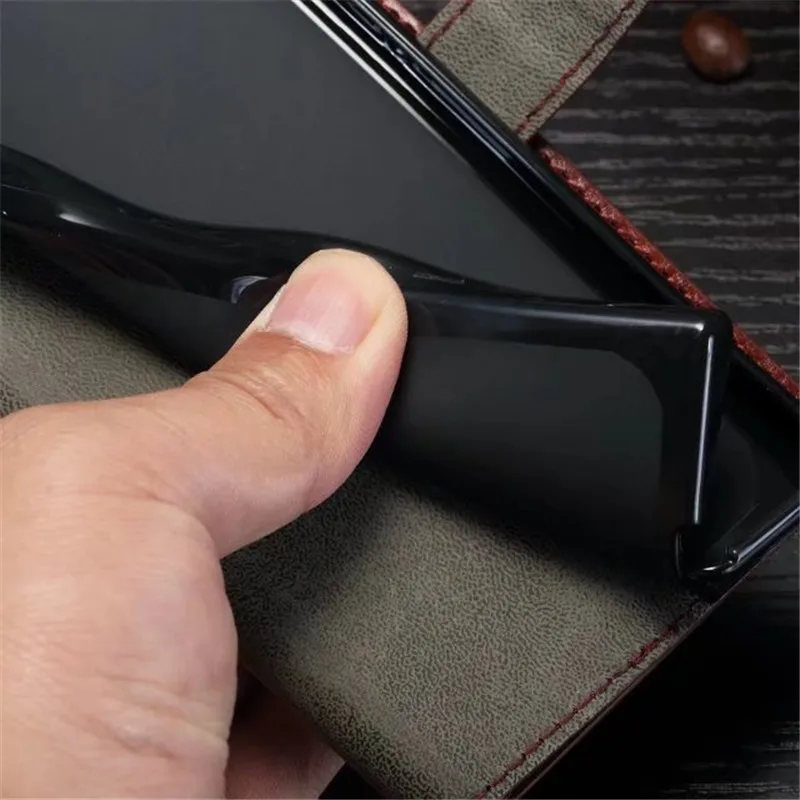 Роскошные искусственная кожа флип Бумажник чехол для Sony L1 g3312 5.5 дюймов телефон