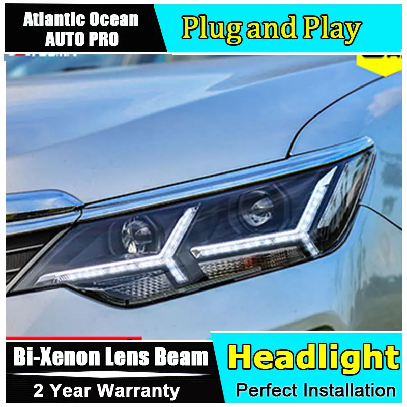 new head light For toyota camry headlights for 2015-2017 camry xenon Bi-xenon Double lens parking headlamps car styling led drl
new head light For toyota camry headlights for 2015-2017 camry xenon Bi-xenon Double lens parking headlamps car styling led drl