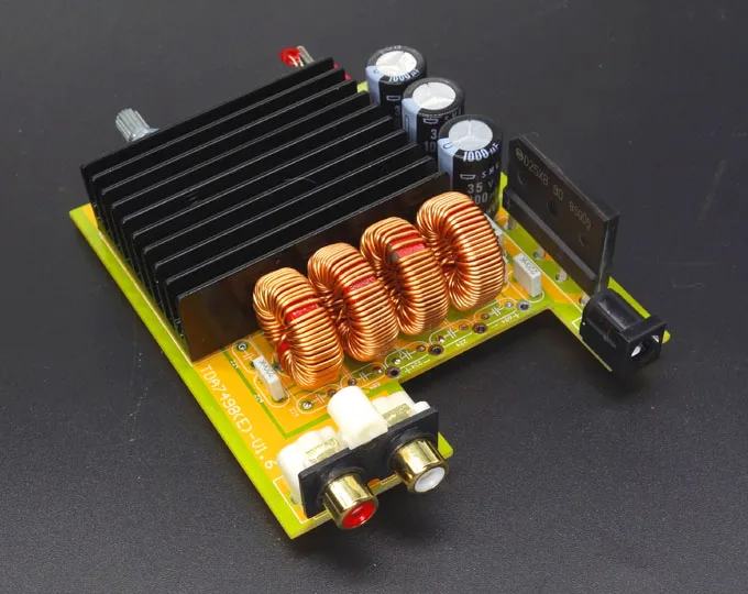 TDA7498E 160W+160W Dual BTL class -D audio amplifier board completed | Электроника