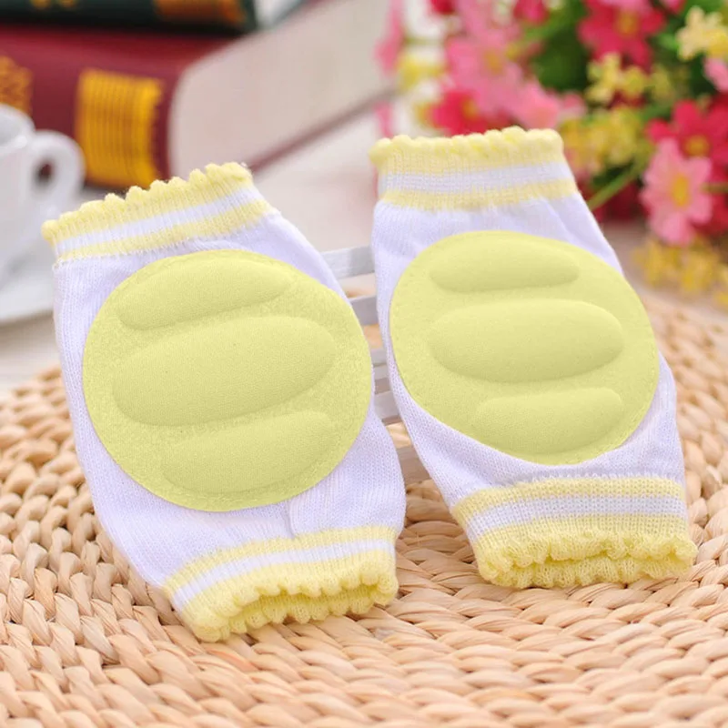 

1 Pair Kids Children Safety Protector Crawling Elbow Cushio Baby Knee Pads Infants Knee Pads Protector Leg Warmers Baby Kneecap