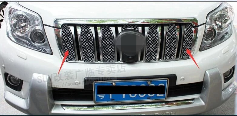 Stainless Steel Honeycomb Style Front Grille Grill Cover 8PCS For Toyota FJ150 2010 2011 2012 2013-2014 2015
Stainless Steel Honeycomb Style Front Grille Grill Cover 8PCS For Toyota FJ150 2010 2011 2012 2013-2014 2015