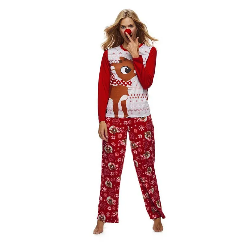 Семейный Рождественский пижамный комплект LILIGIRL для папы мамы девочек мальчиков