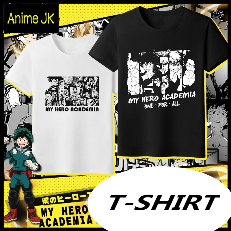 MGFHOME Anime JK My Hero Academia Midoriya Izuku Cosplay Shirt T-Shirts Tops Tee Short Sleeve Women Men One For All t shirt
MGFHOME Anime JK My Hero Academia Midoriya Izuku Cosplay Shirt T-Shirts Tops Tee Short Sleeve Women Men One For All t shirt