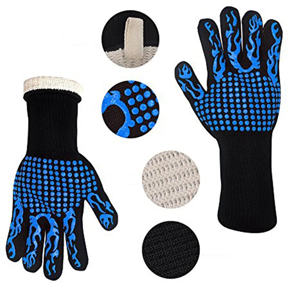 1Pair Fire Insulation Safety Gloves 500 Centigrade Heat Resistant Aramid Glove Aramid Grill BBQ Glove Oven Kitchen Glove 4 Color
1Pair Fire Insulation Safety Gloves 500 Centigrade Heat Resistant Aramid Glove Aramid Grill BBQ Glove Oven Kitchen Glove 4 Color