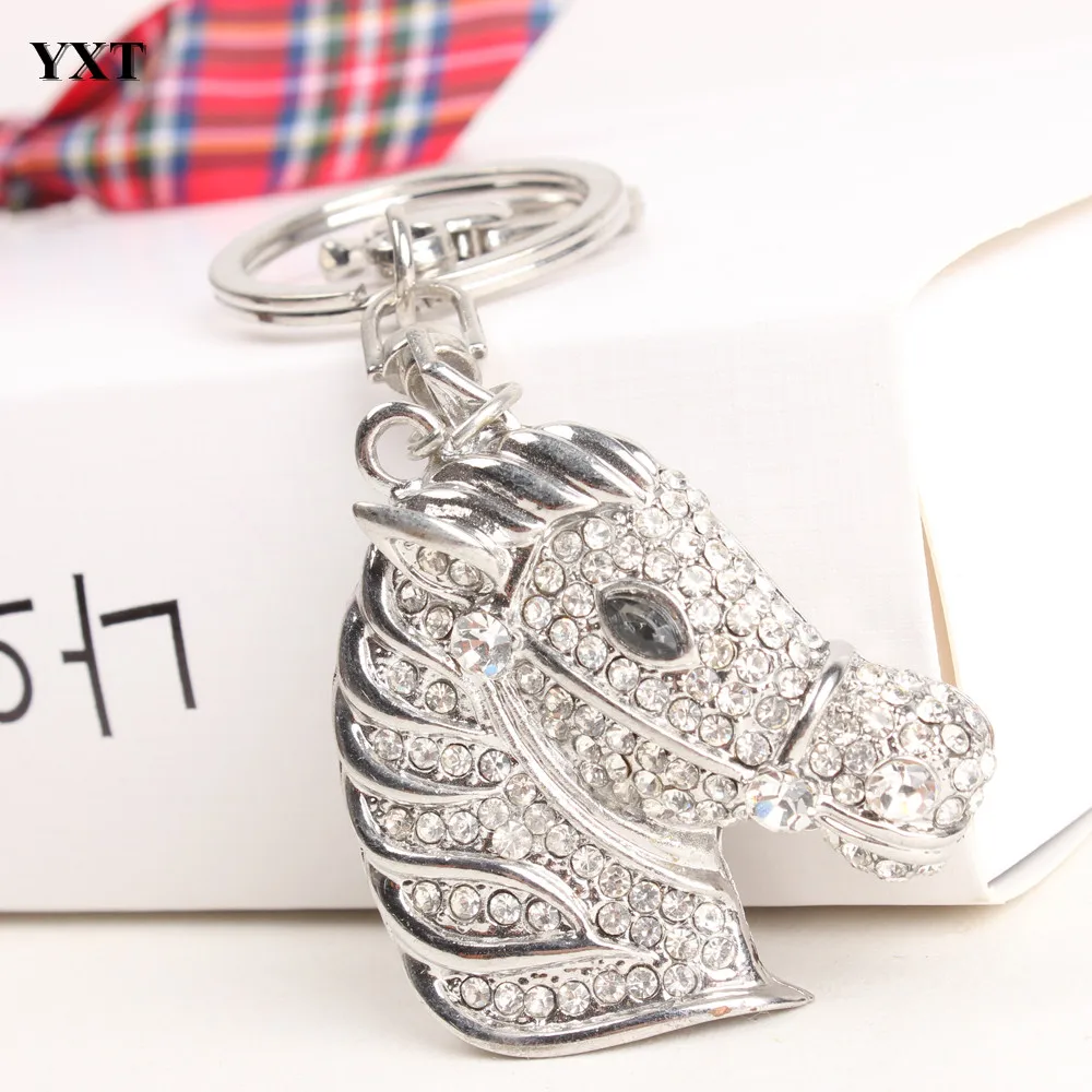 Horse Head Lovely Cute Rhinestone Crystal Charm Purse Bag Car Key Ring Chain Pendent Gift Hot New Fashion Outfit
Horse Head Lovely Cute Rhinestone Crystal Charm Purse Bag Car Key Ring Chain Pendent Gift Hot New Fashion Outfit