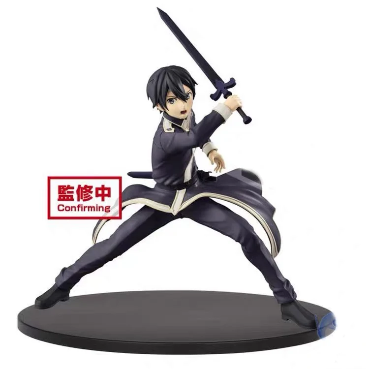 В наличии Оригинальное искусство меча онлайн фигурка Kirito из ПВХ модель