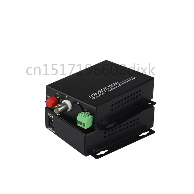 HD video AHD CVI TVI Fiber optical converter, 1-CH 720P 960P video fiber optic transmitter with reverse RS485 data
HD video AHD CVI TVI Fiber optical converter, 1-CH 720P 960P video fiber optic transmitter with reverse RS485 data