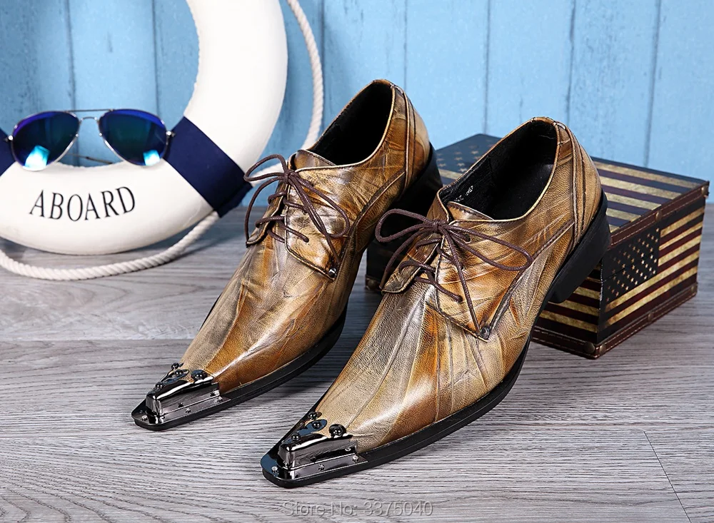 Hot Pointed Toe Brown Leather Shoes Men Lace Up Shoes For Men British Style Men Shoes Casual Flats
Hot Pointed Toe Brown Leather Shoes Men Lace Up Shoes For Men British Style Men Shoes Casual Flats