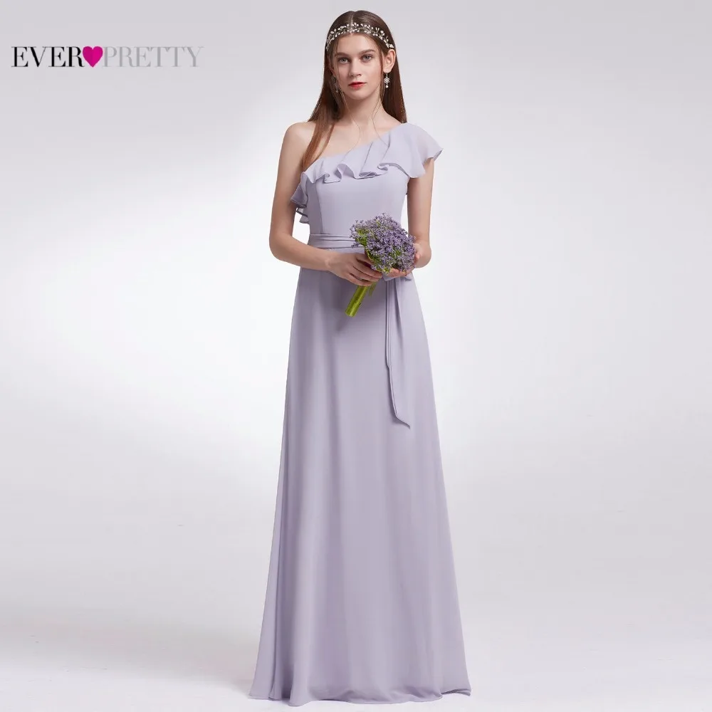 Ever-Pretty женское свадебное длинное платье подружки невесты es шифоновое