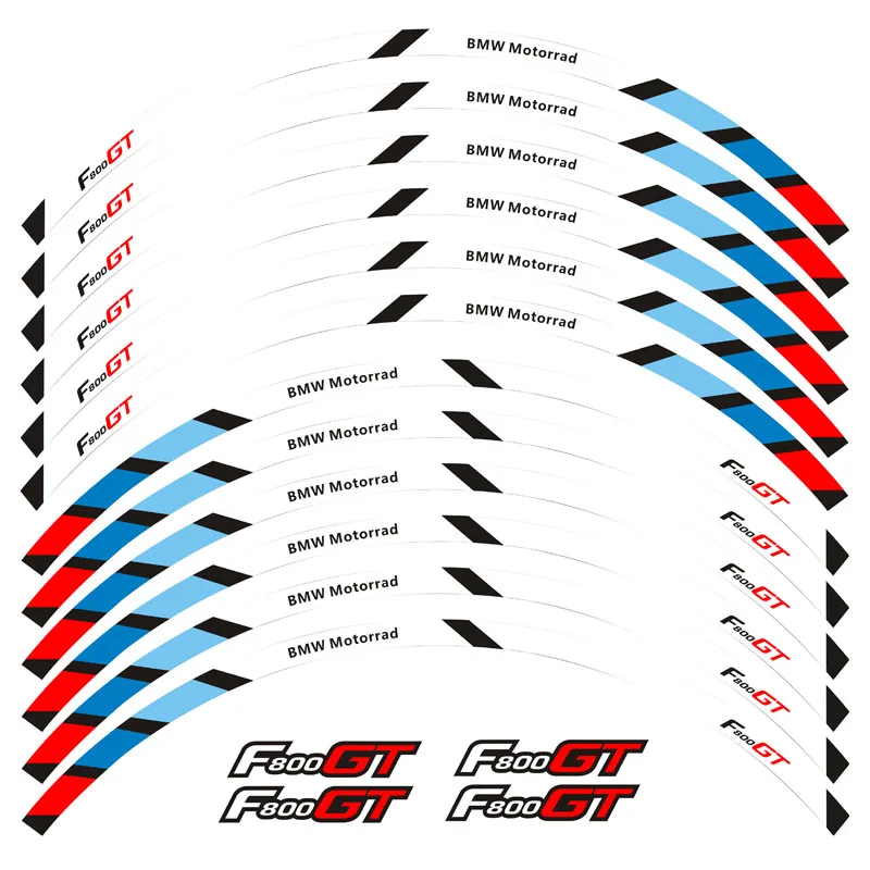 New high quality Motorcycle front and rear wheel Edge decals Tire Outer rim stripes Reflective stickers For BMW F800GT f800gt
New high quality Motorcycle front and rear wheel Edge decals Tire Outer rim stripes Reflective stickers For BMW F800GT f800gt