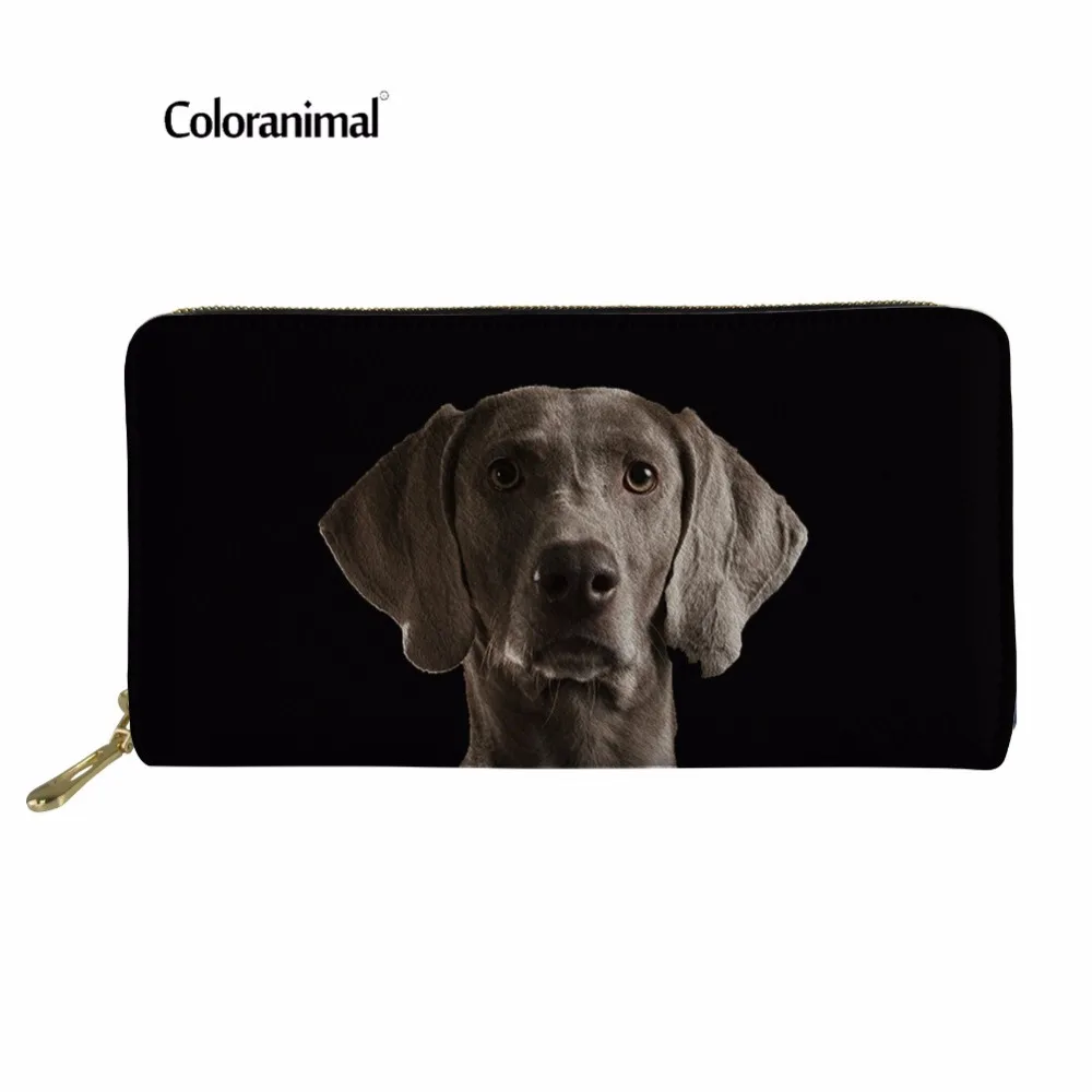 Coloranimal Weimaraner Dog Wallet Women Handbag Long Clutch Cute Black Animal Dog Pattern Women Men Casual PU Leather Purse Bag
Coloranimal Weimaraner Dog Wallet Women Handbag Long Clutch Cute Black Animal Dog Pattern Women Men Casual PU Leather Purse Bag