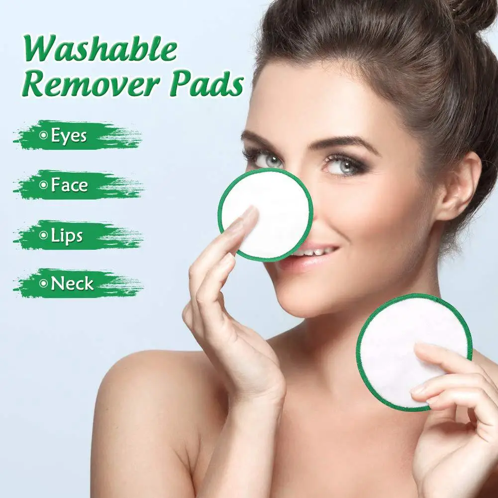 16Pcs/lot Reusable Cotton Pads Make Up Facial Remover Pads Double Layer Wipe Nail Art Cleaning Pads Face Cleaning Tool
16Pcs/lot Reusable Cotton Pads Make Up Facial Remover Pads Double Layer Wipe Nail Art Cleaning Pads Face Cleaning Tool