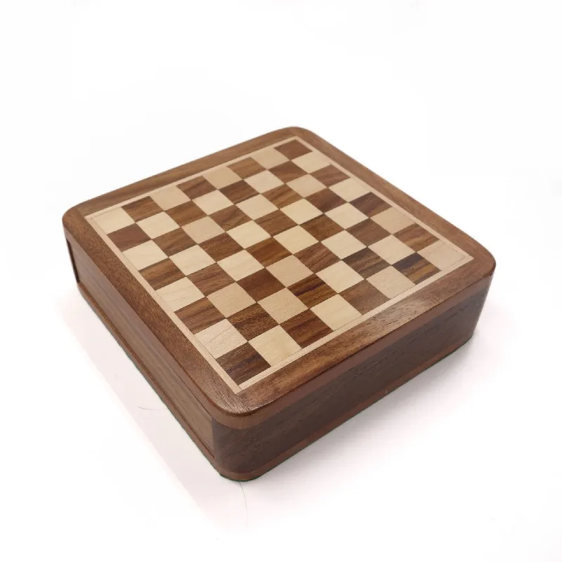 Foreign Trade New High-grade Solid Wood Mini Portable Chess 13cm*13cm*2cm Chess Set
Foreign Trade New High-grade Solid Wood Mini Portable Chess 13cm*13cm*2cm Chess Set