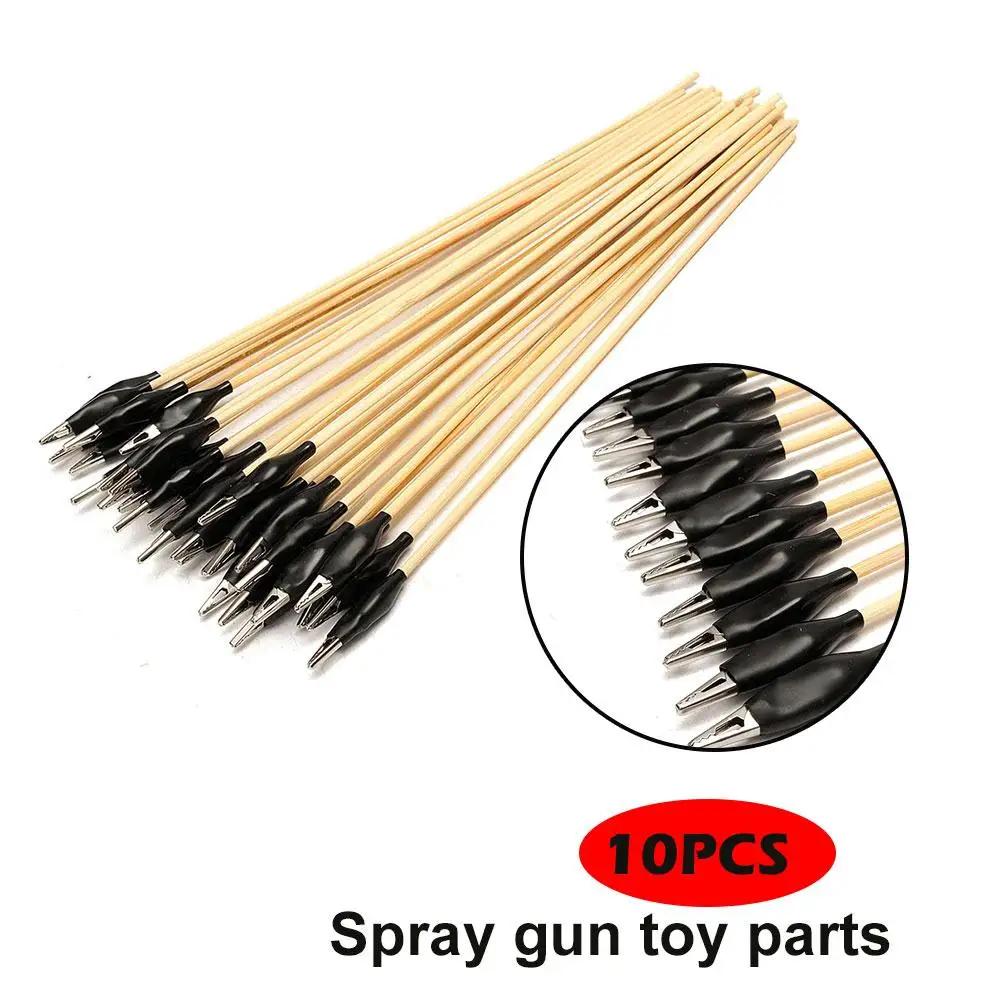 10Pcs/Set Kids Alligator Clip Children Spray Gun Toy Parts Wood Plastic Metal Model Building Crocodile Probe Tool Random Color
10Pcs/Set Kids Alligator Clip Children Spray Gun Toy Parts Wood Plastic Metal Model Building Crocodile Probe Tool Random Color