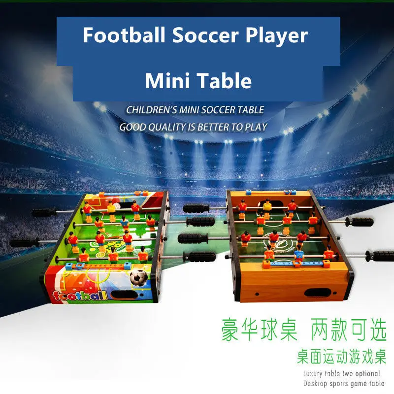 Soccer Table Football Table Both Indoor and Outdoor Very Funny Playing For People Wooden Material Self Assemble
Soccer Table Football Table Both Indoor and Outdoor Very Funny Playing For People Wooden Material Self Assemble
