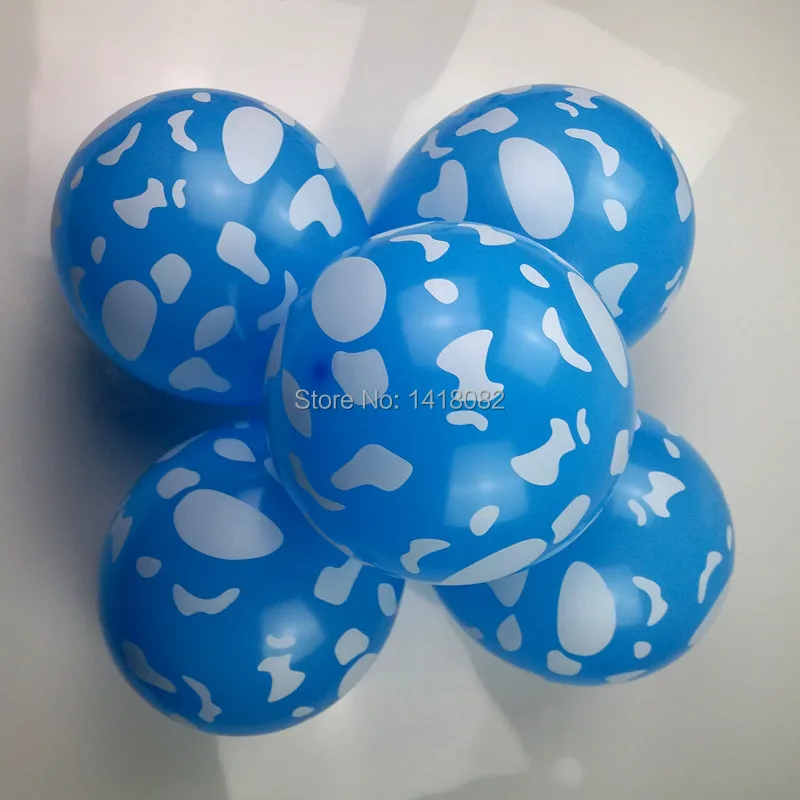 50pcs/lot 2.8g 12 Inch blue Cow Printed Round Latex Balloons party decor Kids Toys Thicken globos
50pcs/lot 2.8g 12 Inch blue Cow Printed Round Latex Balloons party decor Kids Toys Thicken globos