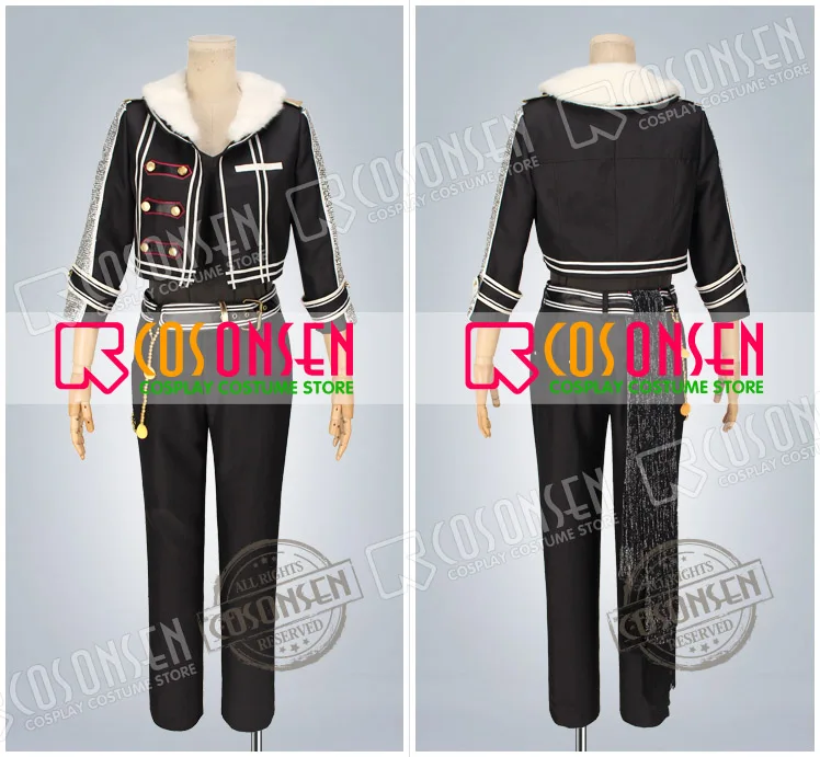 Костюм для косплея ONSEN черный костюм с шапочкой|cosplay costume|costumes blackensemble stars |