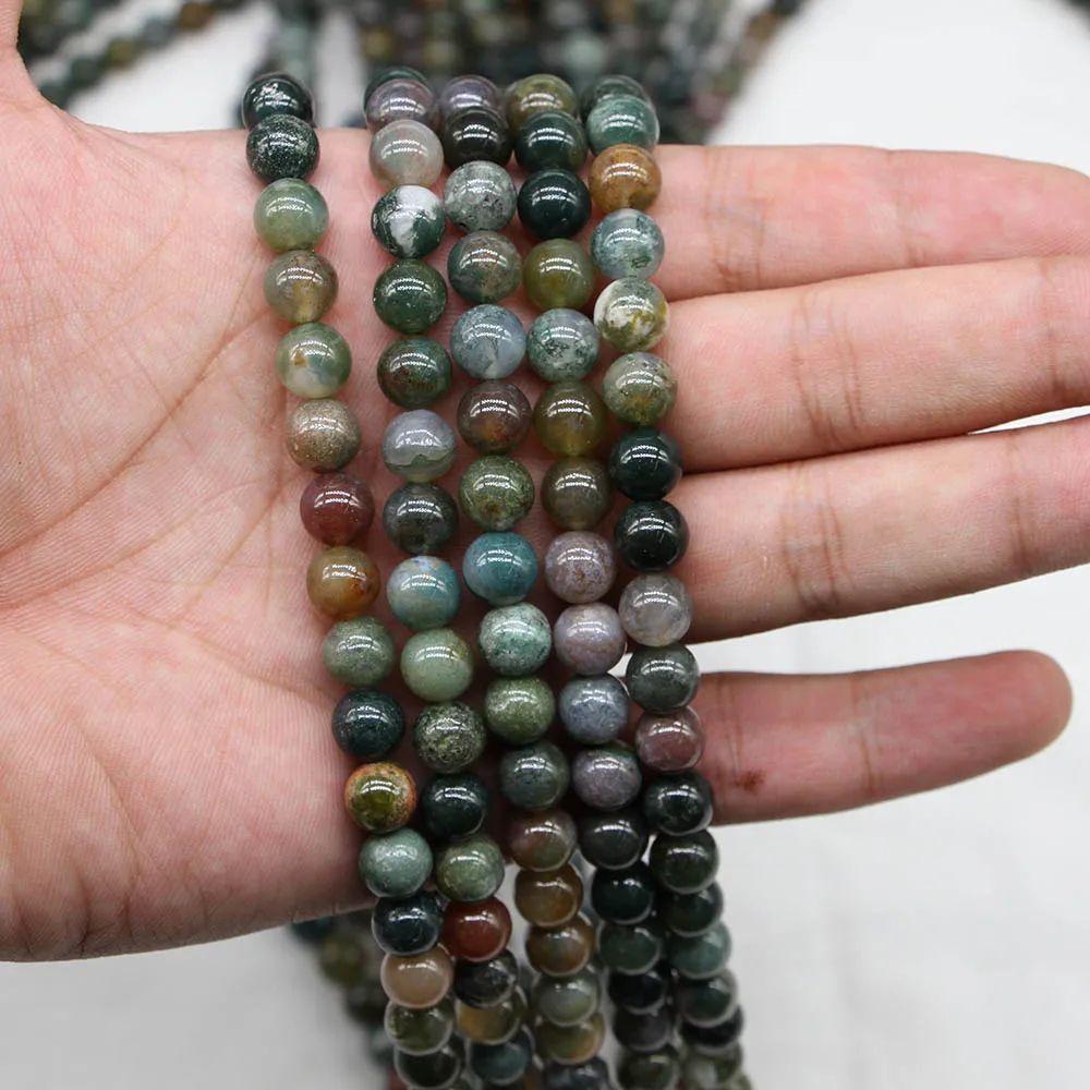 4 6 8 10 12 mm Natural Stone Indian Agates Round Bead Smooth Onyx Loose Beads For Jewelry Making Findings Accessories Supplies
4 6 8 10 12 mm Natural Stone Indian Agates Round Bead Smooth Onyx Loose Beads For Jewelry Making Findings Accessories Supplies