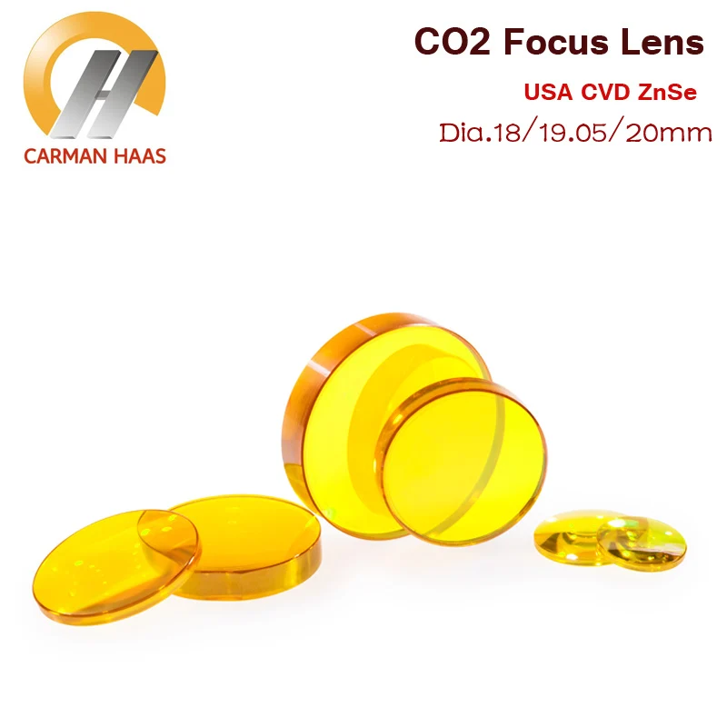 CO2 USA ZnSe Focus Lens for Laser Engraving Cutting Machine Dia. 18mm 19.05mm 20mm
CO2 USA ZnSe Focus Lens for Laser Engraving Cutting Machine Dia. 18mm 19.05mm 20mm