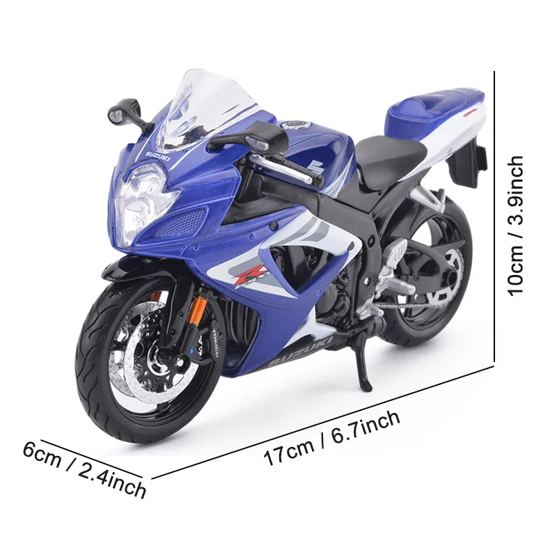 Maisto 1:12 Motorcycle Toy Alloy Motorbike Simulation GSX R750 Motor Model Toys For Children
Maisto 1:12 Motorcycle Toy Alloy Motorbike Simulation GSX R750 Motor Model Toys For Children