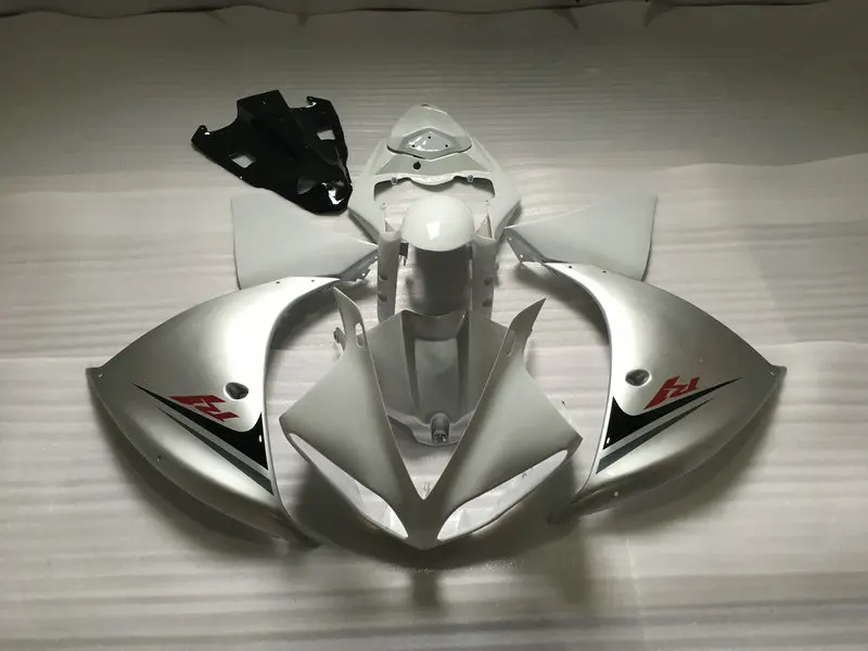 Мотоцикл обтекатель комплект для YAMAHA YZFR1 09 10 11 YZF R1 YZF1000 2009 2010 2011 ABS Матовый Черный