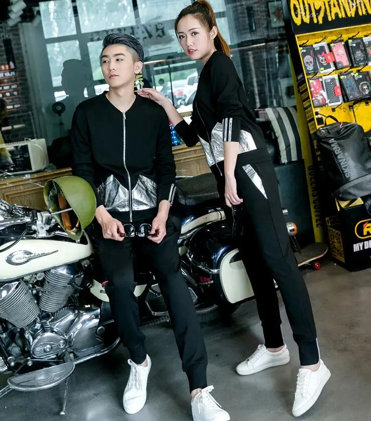 Rlyaeiz Two Piece Set Men 2018 Autumn Fashion Casual Bright Leather Patchwork Zipper Hoodies + Pants Tracksuit Men Sporting Wear
Rlyaeiz Two Piece Set Men 2018 Autumn Fashion Casual Bright Leather Patchwork Zipper Hoodies + Pants Tracksuit Men Sporting Wear