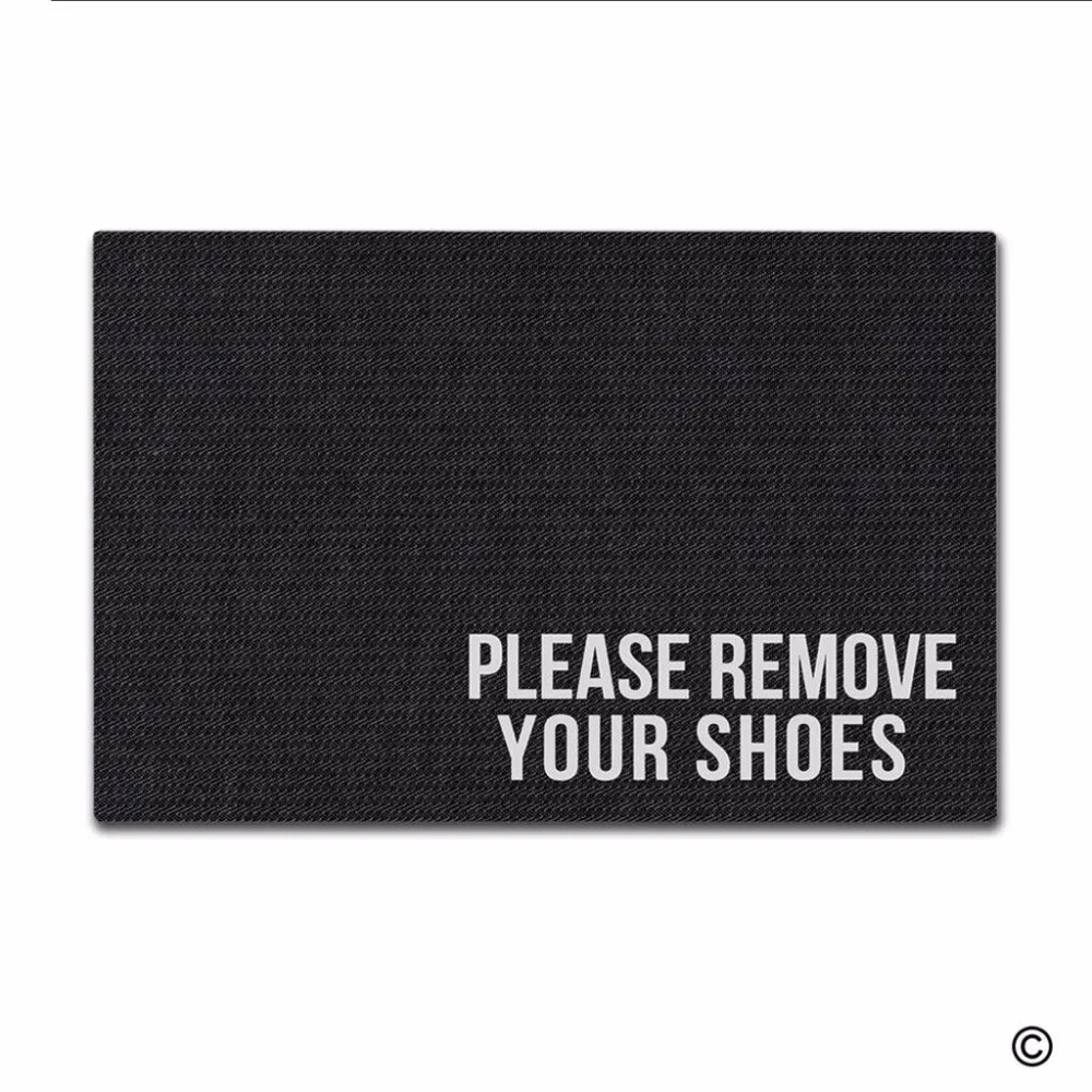 Non-slip Doormat Entrance Floor Mat Please Remove Your Shoes Creative Designed Decorative new home
Non-slip Doormat Entrance Floor Mat Please Remove Your Shoes Creative Designed Decorative new home