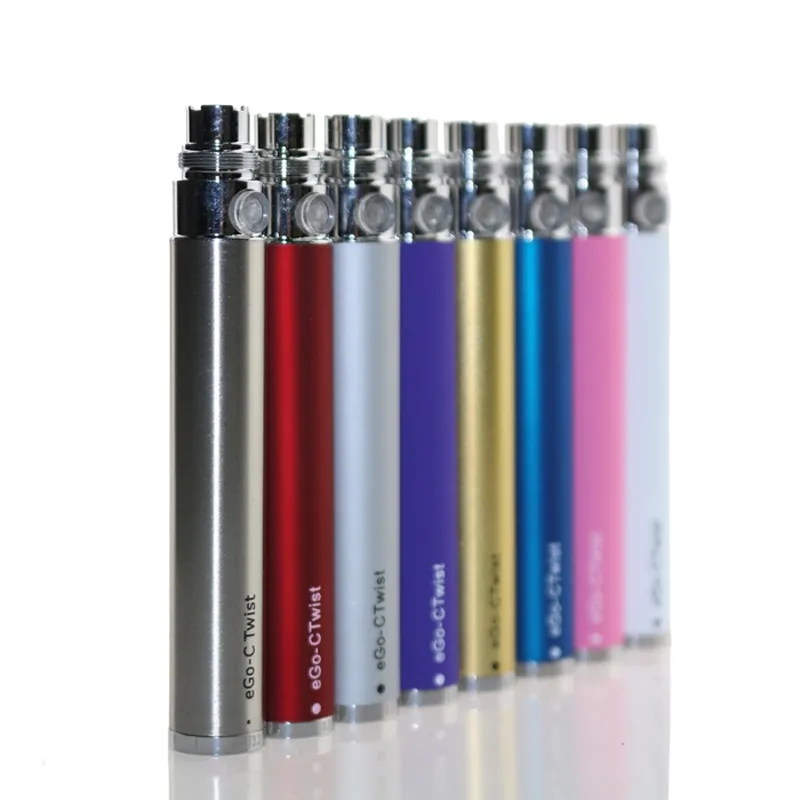 5pcs/lot ego-C twist electronic cigarette ego twist battery ego-c twist variable voltage battery for MT3 t2
5pcs/lot ego-C twist electronic cigarette ego twist battery ego-c twist variable voltage battery for MT3 t2
