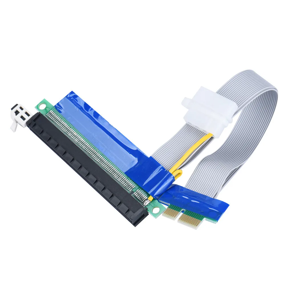 USB PCI E Express 1x к 16x расширитель переходника адаптера SATA кабель питания F529